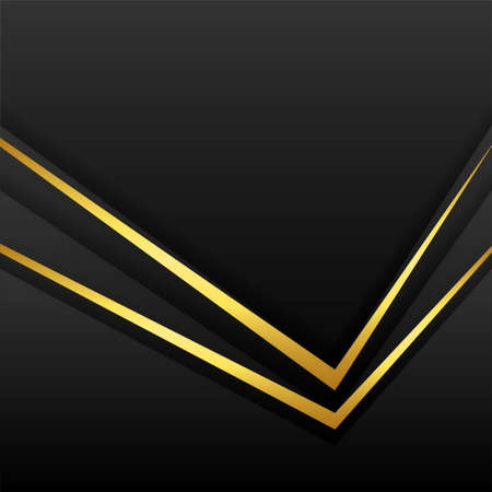 modern shiny background with golden linesのイラスト素材