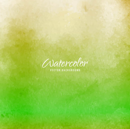 green watercolor background elegant modern vector design illustrationのイラスト素材