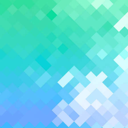 green blue mosaic background elegant modern vector design illustrationのイラスト素材