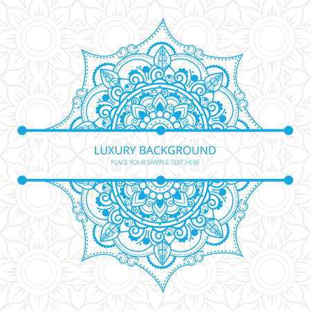 Decorative mandala traditional esoteric symbol isolated on white background colored vector illustrationのイラスト素材