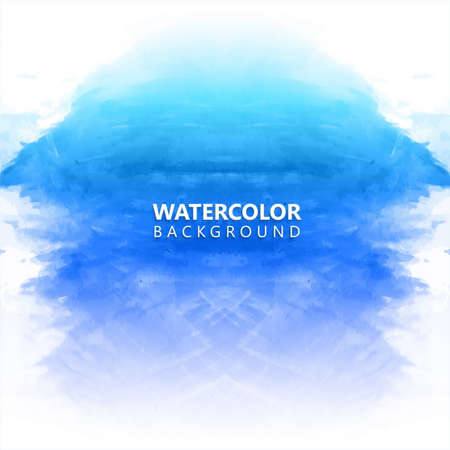 Watercolor splashes abstract colorful ink drops set isolated vector illustrationのイラスト素材