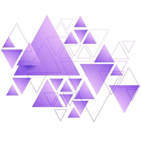abstract purple triangular backgroundのイラスト素材