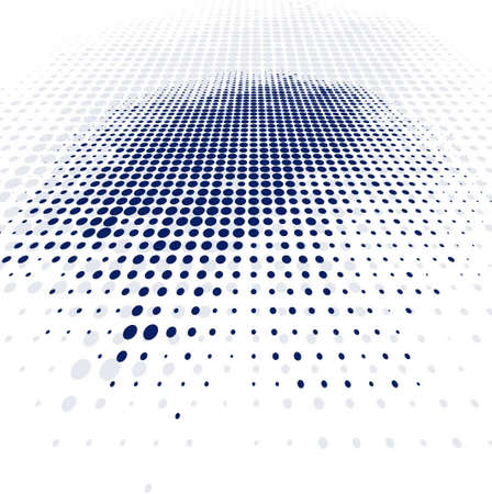 modern dark blue halftone backgroundのイラスト素材