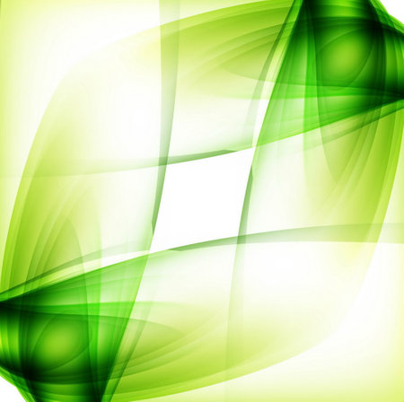 shiny green wavy background elegant modern vector design illustrationのイラスト素材