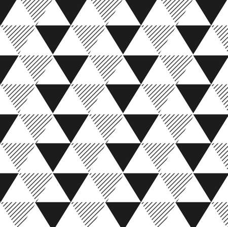 geometric background with triangles stripes vector design illustrationのイラスト素材