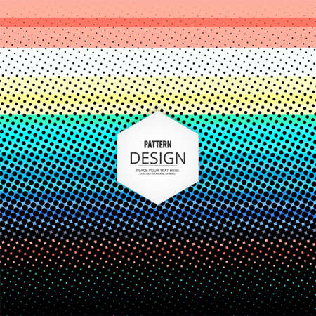 colorful halftone background