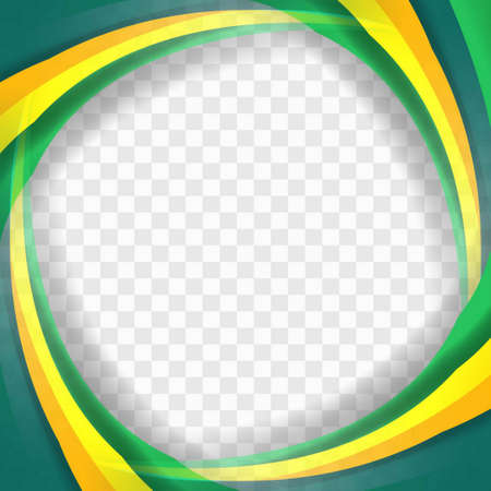 colorful wavy background modern vector design illustrationのイラスト素材