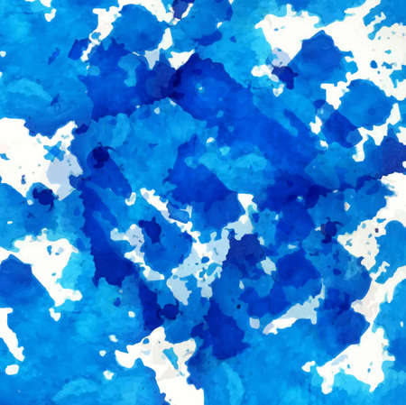 watercolor texture dark blueのイラスト素材