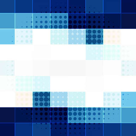 blue mosaic background elegant modern vector design illustrationのイラスト素材