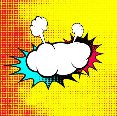 colorful speech bubble modern vector design illustrationのイラスト素材