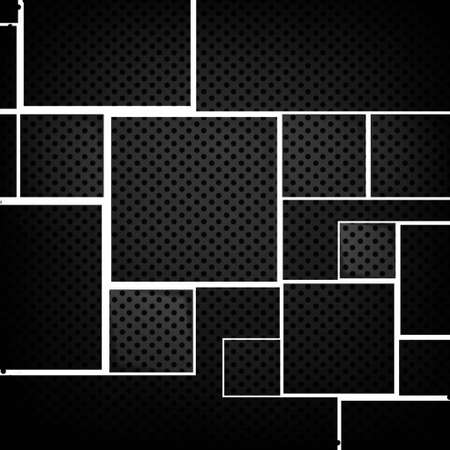 background with frames dots vector design illustrationのイラスト素材