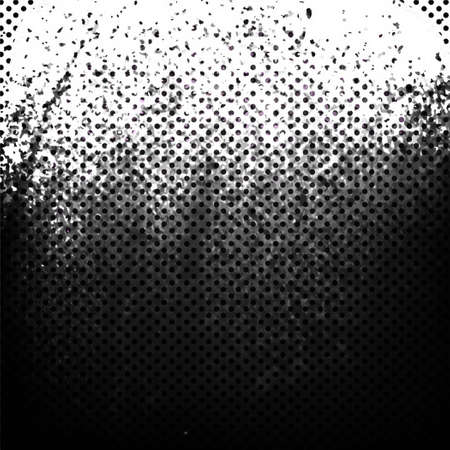 grunge background with dots vector design illustrationのイラスト素材