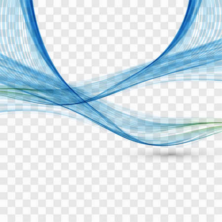 wavy floating shapes vector design illustrationのイラスト素材