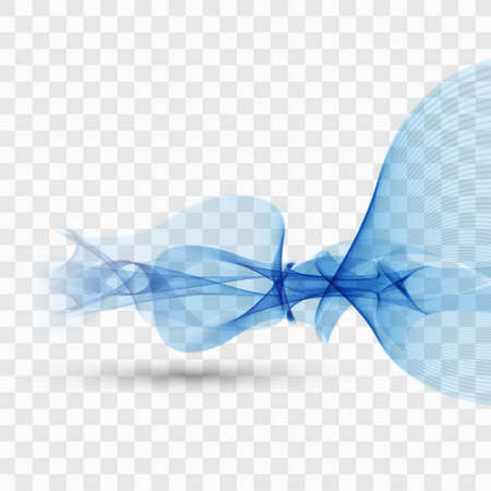 blue floating shapes transparent background vector design illustrationのイラスト素材