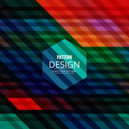abstract lattice pattern colors vector design illustrationのイラスト素材