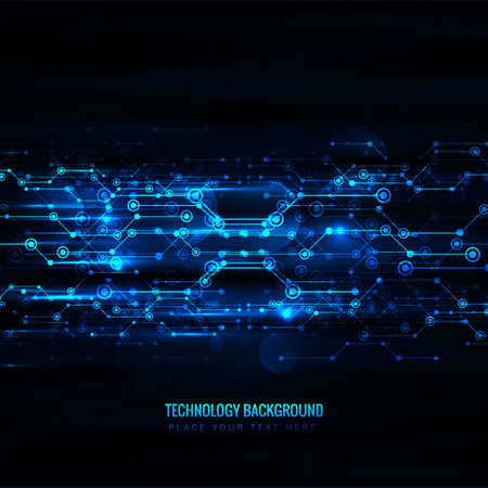 dark background technology vector design illustration