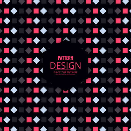 black abstract background with polygons vector design illustrationのイラスト素材