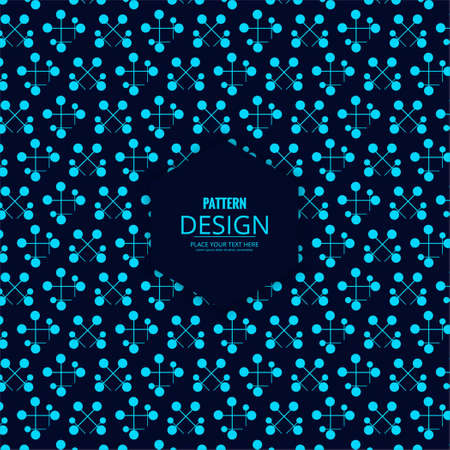 abstract shapes pattern made lines circles vector design illustrationのイラスト素材