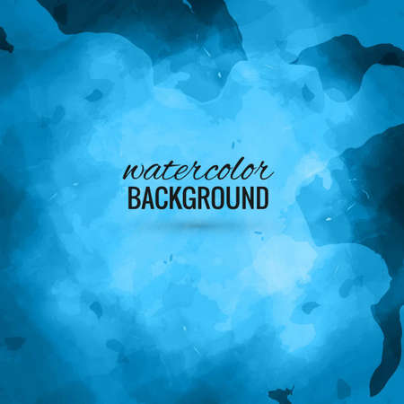 blue watercolor black background vector design illustrationのイラスト素材