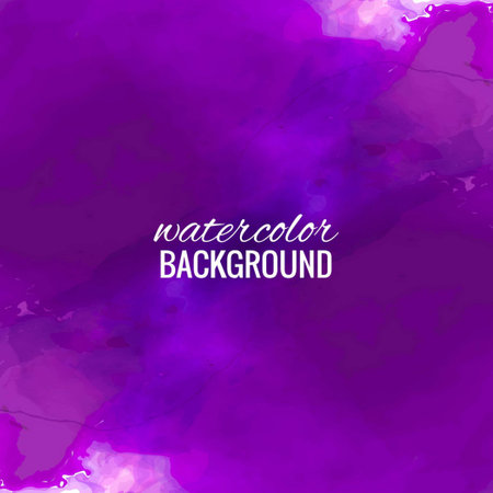 abstract background with purple watercolor vector design illustrationのイラスト素材