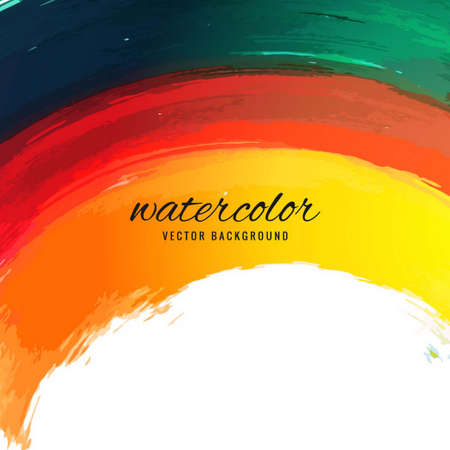 colorful watercolor background vector design illustrationのイラスト素材