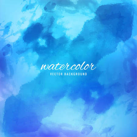 watercolor texture blue tones vector design illustrationのイラスト素材