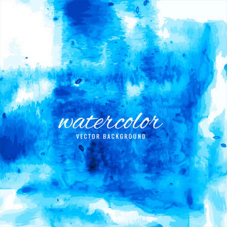 watercolor background blue tones vector design illustrationのイラスト素材