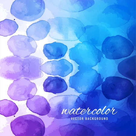 blue purple watercolor dots background vector design illustrationのイラスト素材