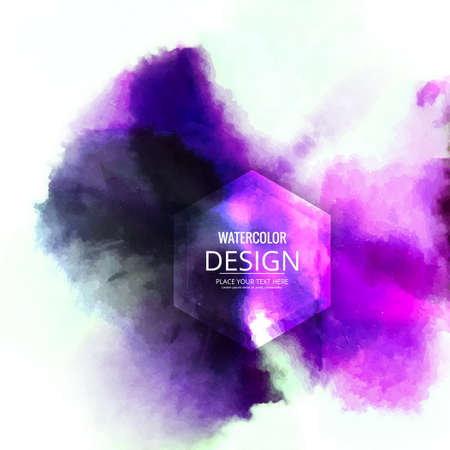 artistic watercolor backgroundのイラスト素材