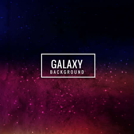 purple galaxy background vector design illustrationのイラスト素材