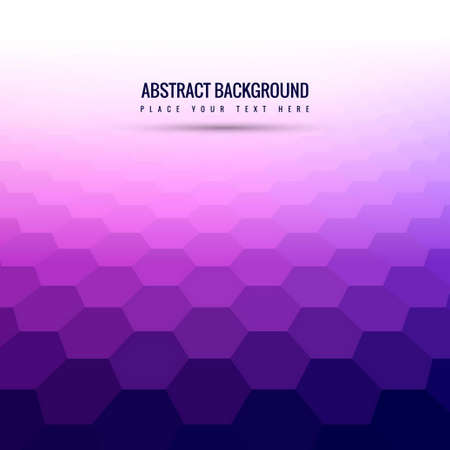 purple background with hexagonsのイラスト素材