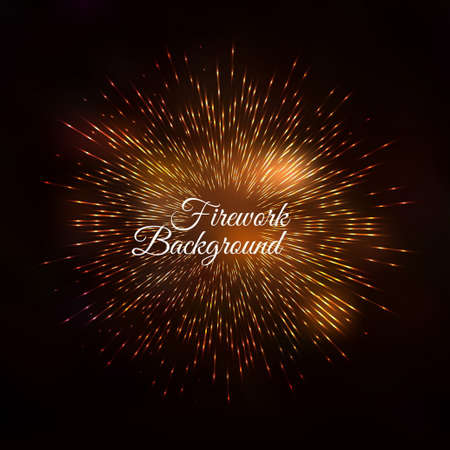 fireworks background vector design illustrationのイラスト素材