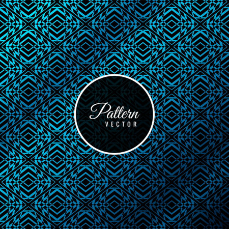 blue wavy pattern vector design illustrationのイラスト素材