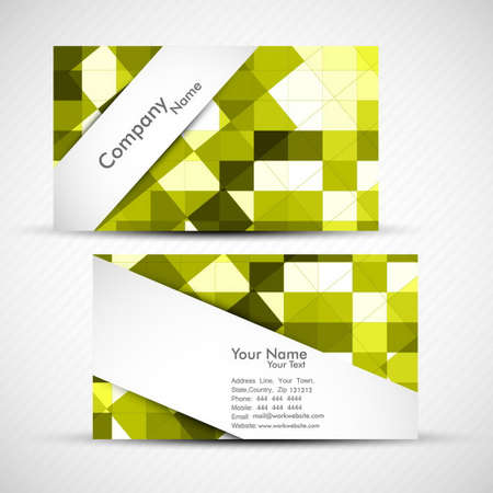 beautiful visiting card vector design illustrationのイラスト素材