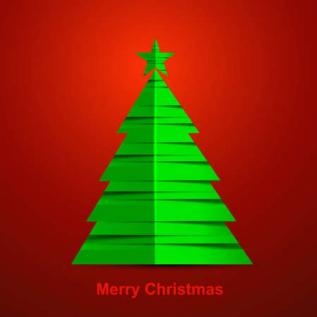 beautiful christmas tree vector design illustrationのイラスト素材