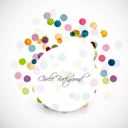 colorful dots background vector design illustrationのイラスト素材