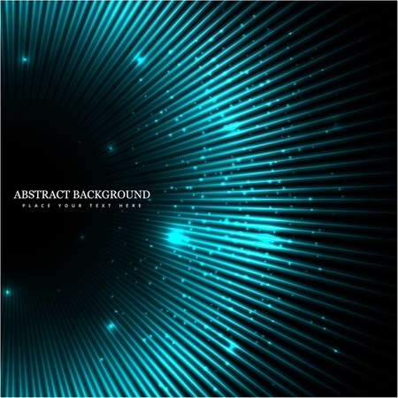 abstract background with turquoise rays vector design illustrationのイラスト素材