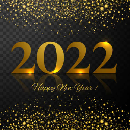 Happy new year 2022 holiday celebration backgroundのイラスト素材