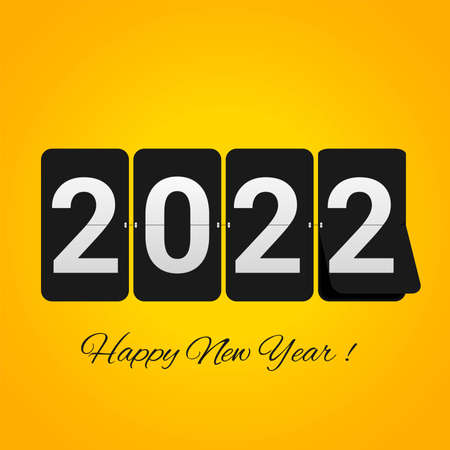 Greeting happy new year 2022 backgroundのイラスト素材
