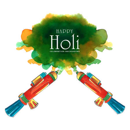 Holi celebration colorful for indian festival backgroundのイラスト素材