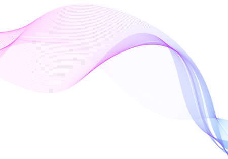 Modern flowing colorful wave backgroundのイラスト素材