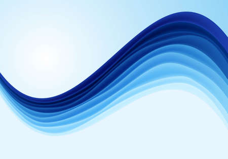 Elegant sea blue wave world ocean day backgroundのイラスト素材