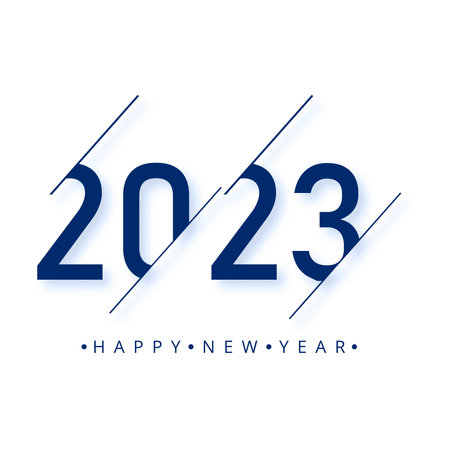 New year 2023 holiday card celebration holiday background