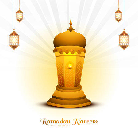 Beautiful colorful traditional turkish lamps ramadan kareem celebration backgroundのイラスト素材