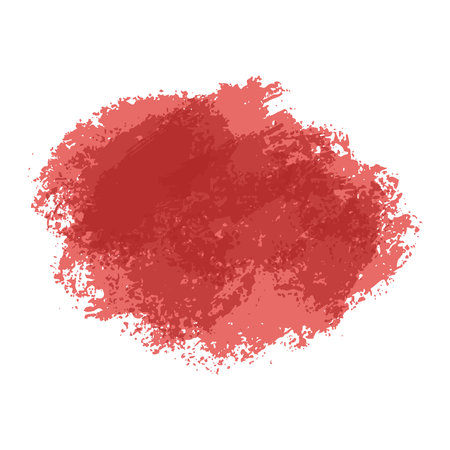 Hand draw brown brush watercolor strock designのイラスト素材