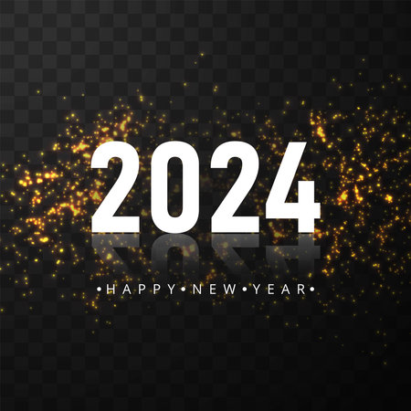 2024 new year celebration card backgroundのイラスト素材