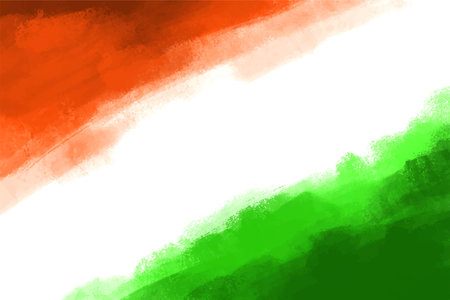 Beautiful independence day tricolor indian flag theme texture backgroundのイラスト素材