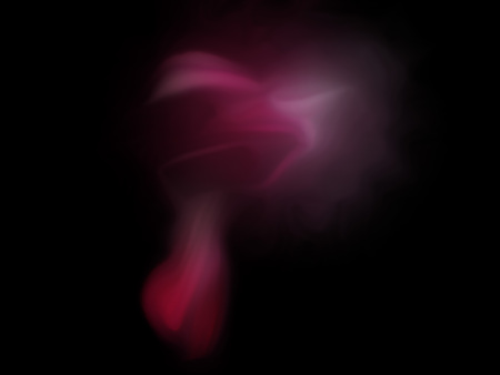 Fractal flame on a black background. Perfect for design work, backgrounds or desktop wallpapersの写真素材