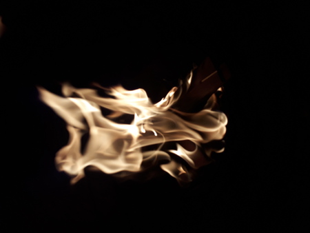 BONFIRE FLAMESの写真素材