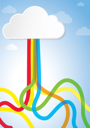 Abstract Creative Concept for Story book のイラスト素材